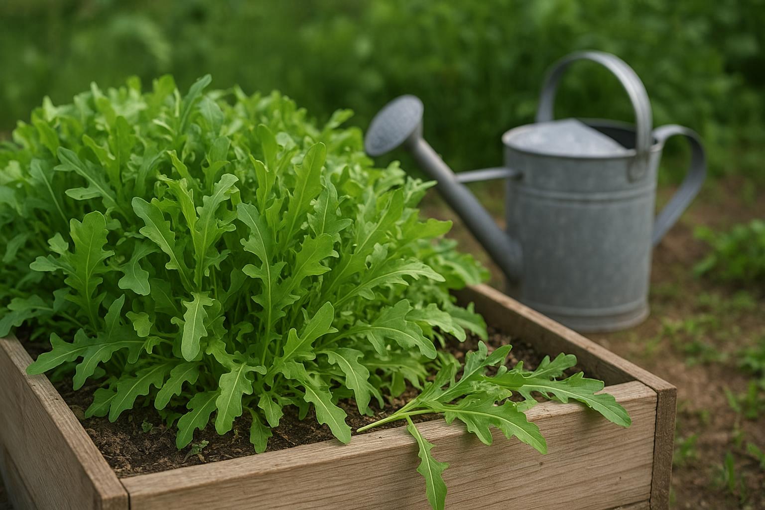 Rucola selvatica nell’orto di fine maggio: come coltivarla per insalate estive saporite