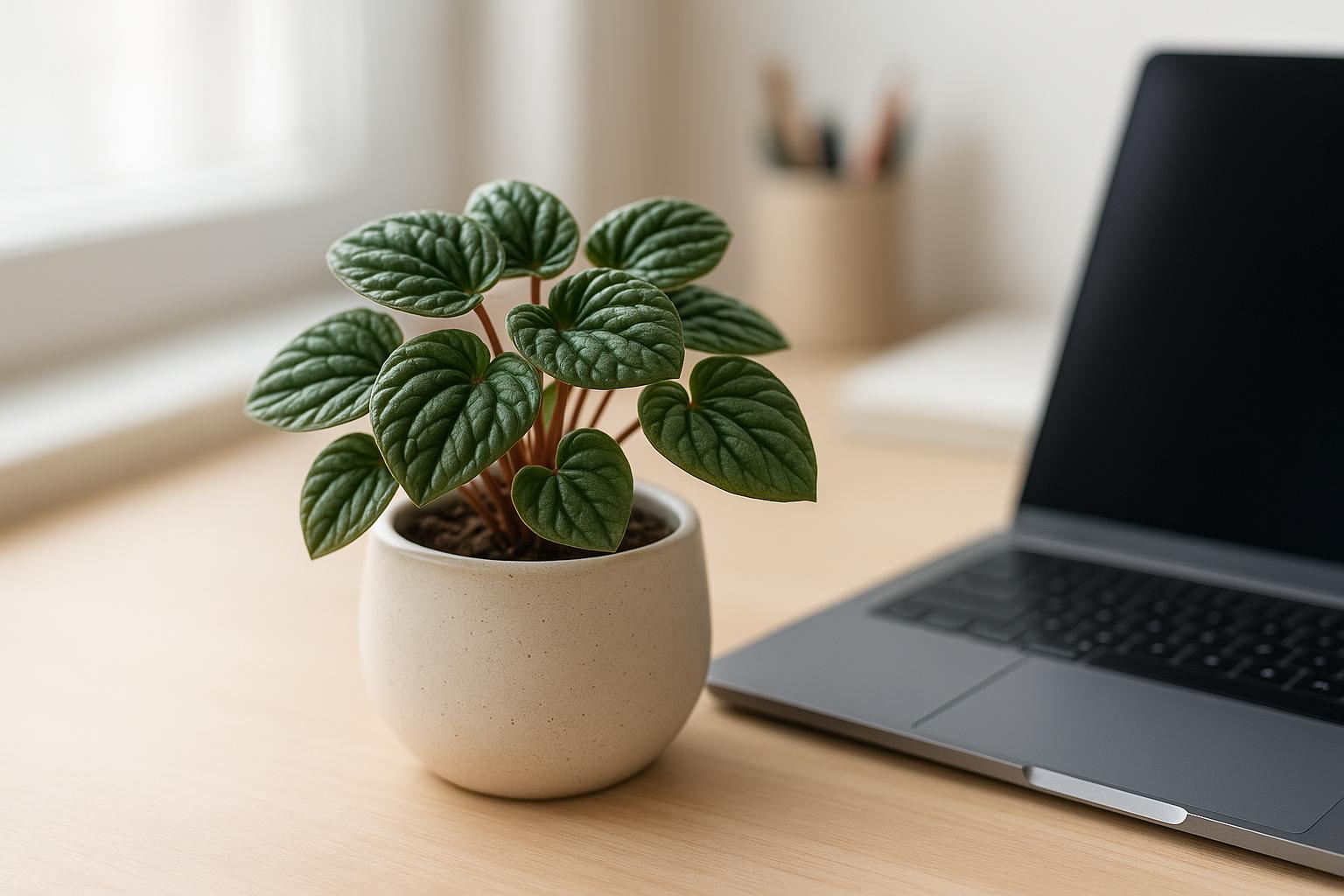 Peperomia da scrivania: le varietà compatte perfette per chi lavora in casa