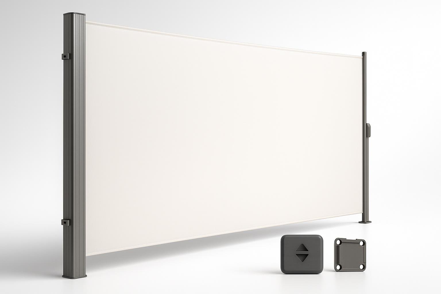 Tenda laterale LARMNEE per balcone e terrazzo, frangivista in offerta ideale per proteggere il tuo angolo verde