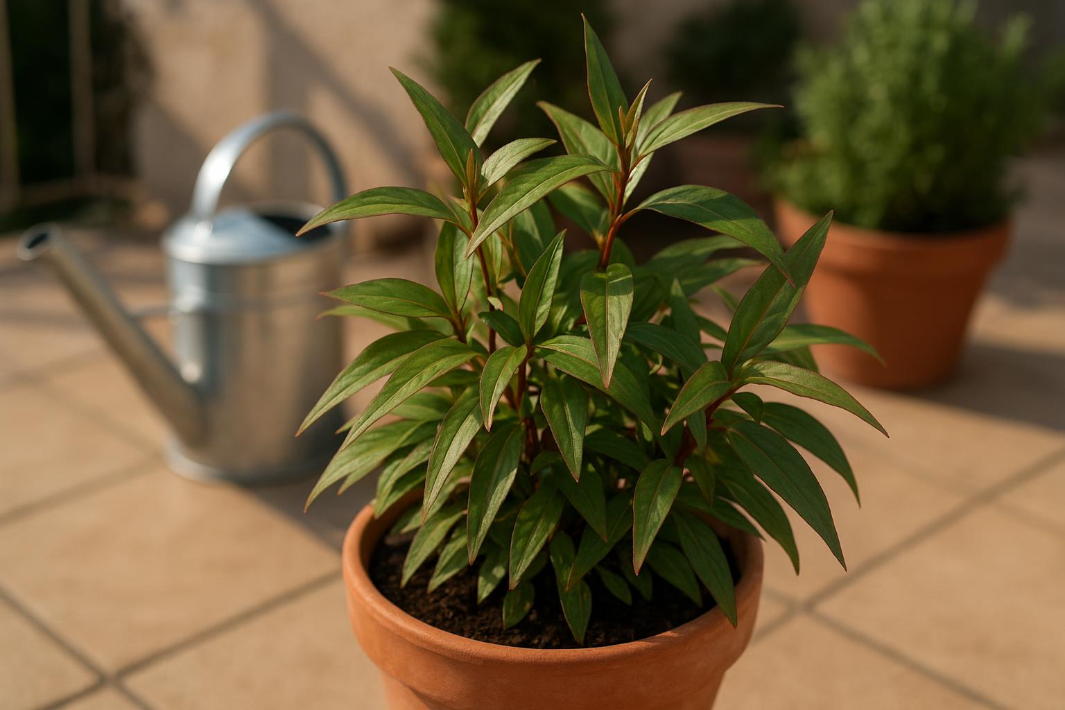 Coltivare il coriandolo vietnamita (persicaria odorata) in vaso sul terrazzo: una spezia esotica facile per l’estate