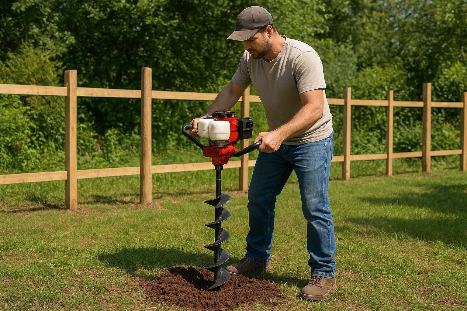 Trivelle a motore per recinzioni e pali del giardino: quando convengono e come sceglierle
