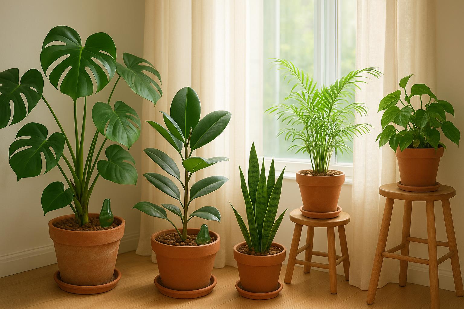 Piante da interno e vacanze estive: come organizzare irrigazione, luce e spostamenti prima di partire