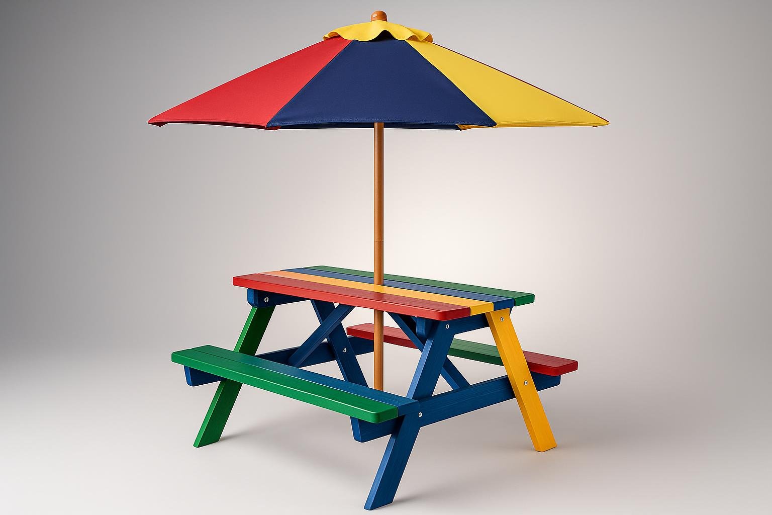 Set tavolo picnic per bambini GIANTEX, il complemento perfetto per un giardino family friendly