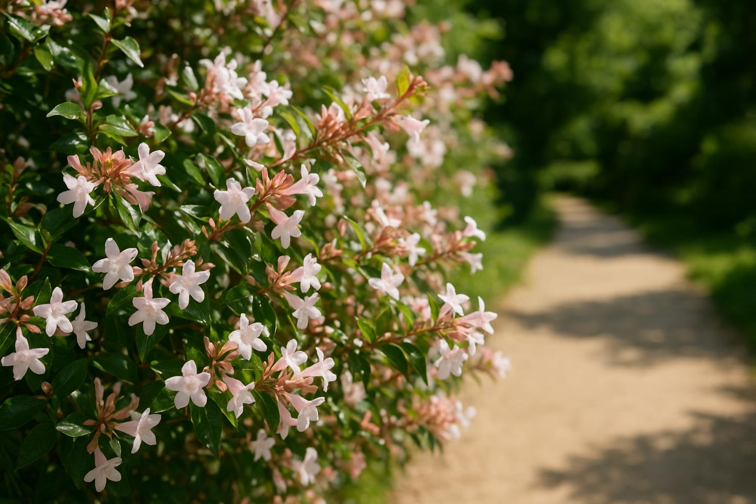 Abelia grandiflora, la siepe fiorita di maggio che profuma il giardino tutta l’estate