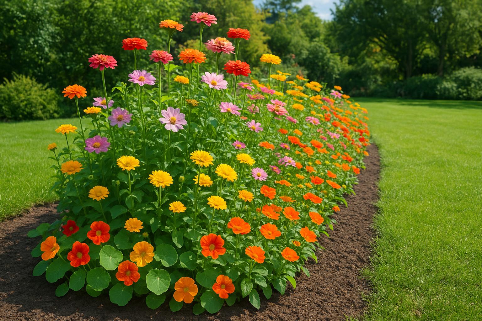 Fiori annuali da seminare in piena terra a maggio per bordure estive ricchissime