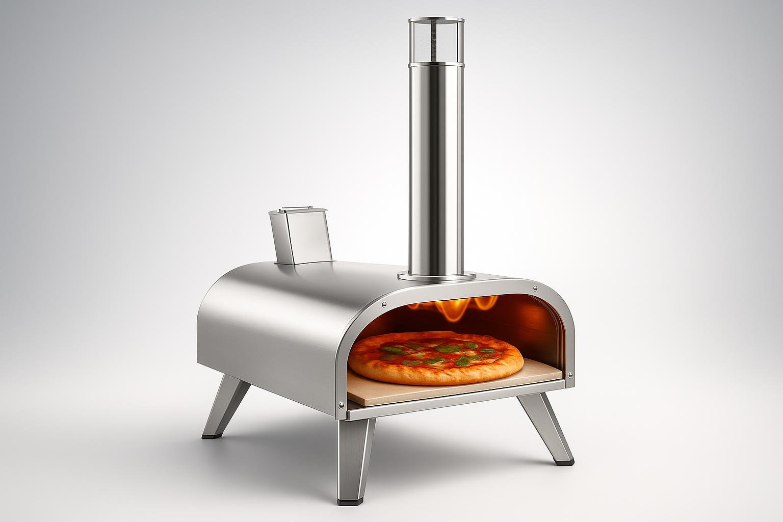 Forno a pellet BIG HORN OUTDOORS per pizza, l’accessorio ideale per cene in giardino in promo su Amazon