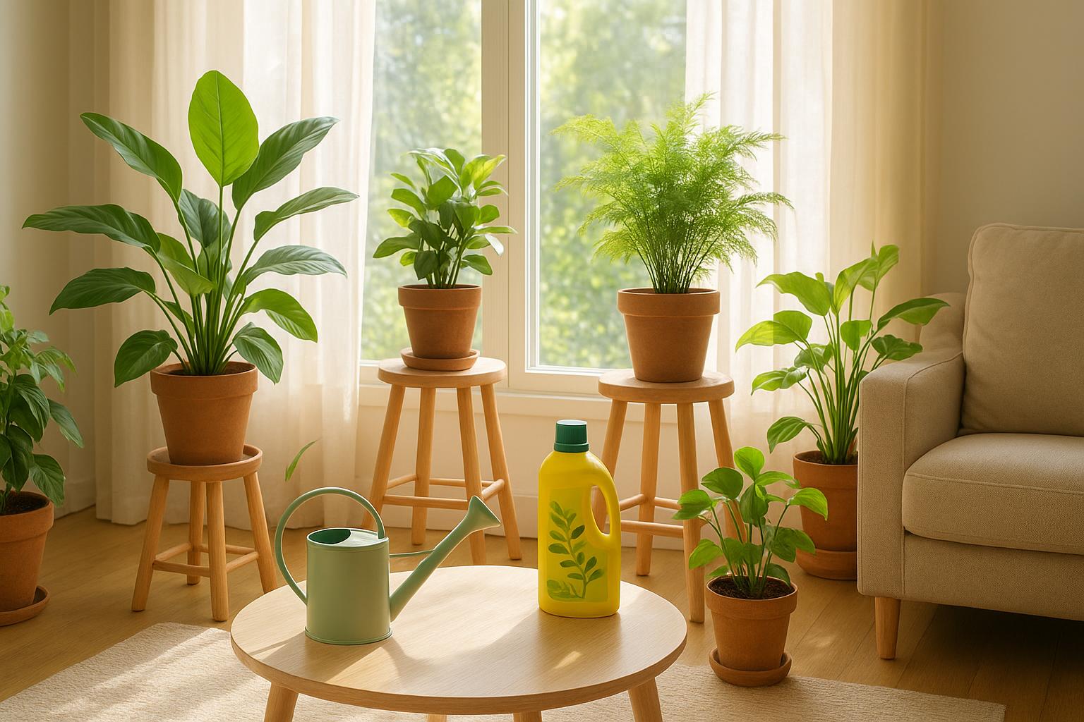 Piante da interno per la primavera: come adattare irrigazione e luce con l’arrivo del caldo