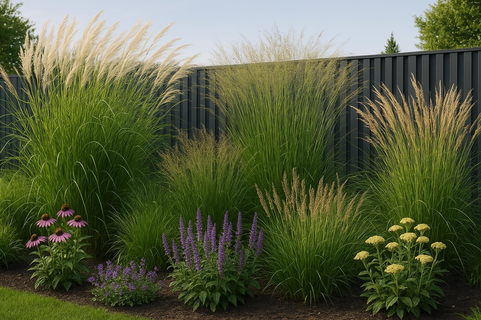 Graminacee ornamentali alte per schermare il giardino: 6 specie facili e scenografiche