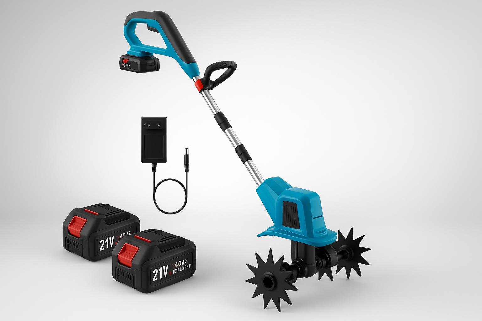 Motozappa a batteria 500 W in promozione su Amazon: lavorare l’orto estivo senza cavi
