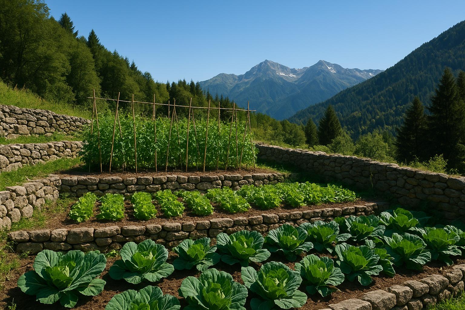 Orto di giugno in montagna: quali ortaggi seminare e trapiantare oltre i 700 metri