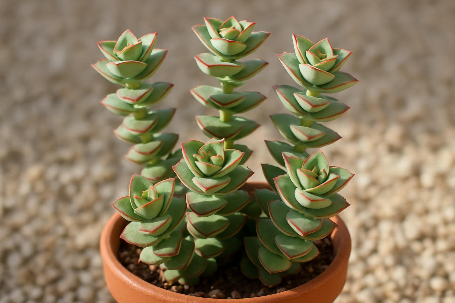 Crassula perforata (collana di bottoni): come coltivare e moltiplicare questa pianta grassa geometrica