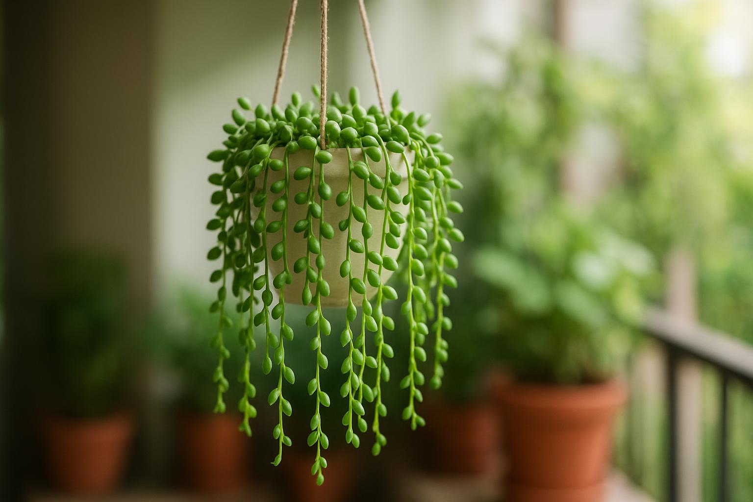 Senecio herreanus (string of tears): come coltivare la pianta grassa pendente tra casa e balcone