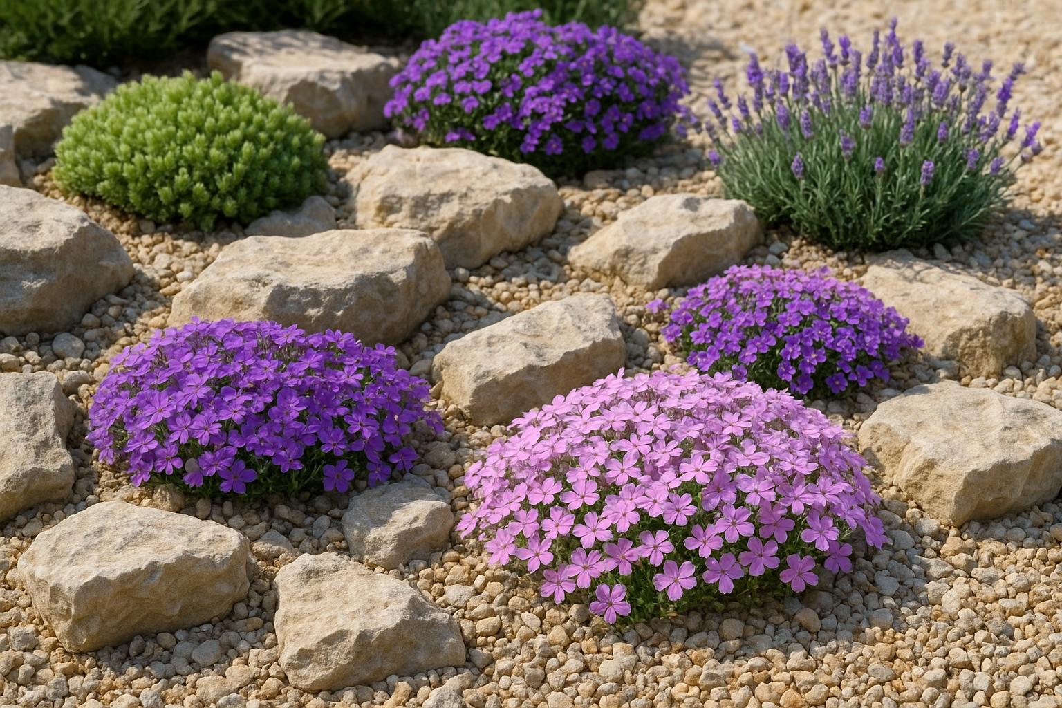 Fiori perenni per giardini rocciosi di inizio estate: 7 specie che resistono al sole e alla siccità