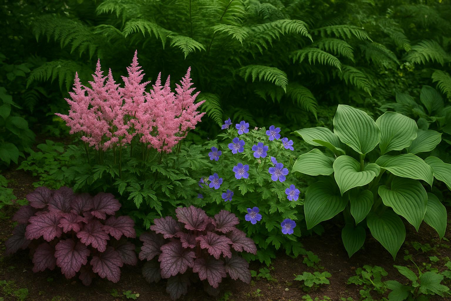 Fiori perenni per aiuole in mezz’ombra estiva: 7 specie che resistono al caldo di giugno