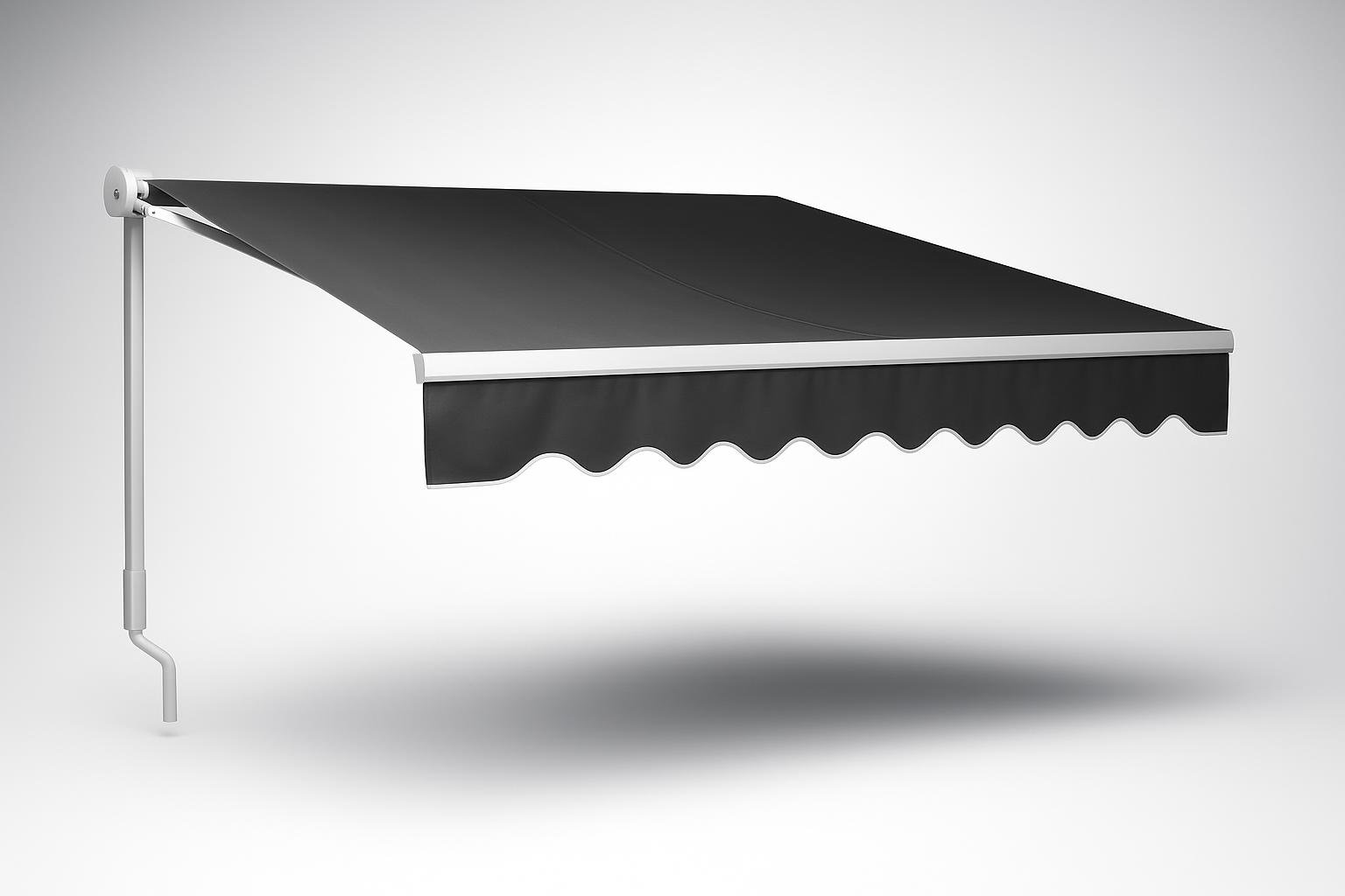 Tenda da sole LZQ per balcone 4 x 3 m, protezione e ombra regolabile con super prezzo Amazon