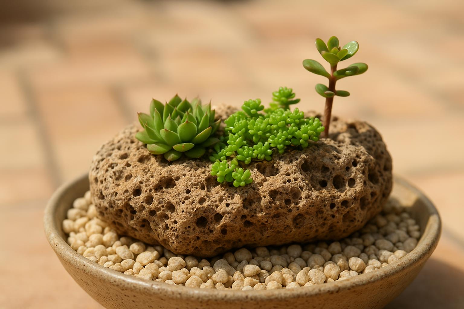 Bonsai di piante grasse su roccia: tecniche base per creare piccoli paesaggi desertici