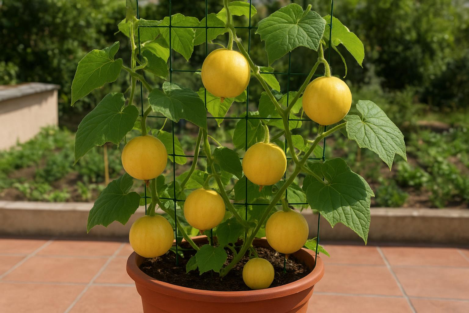 Cetriolo limone in vaso e in orto: come coltivare un ortaggio insolito ma produttivo