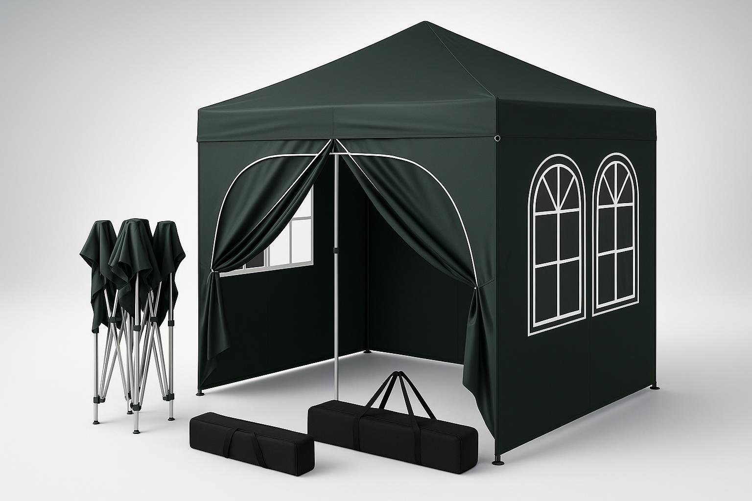 Gazebo pieghevole WOLTU 2×2 m: la soluzione compatta per ombreggiare orto e zona relax
