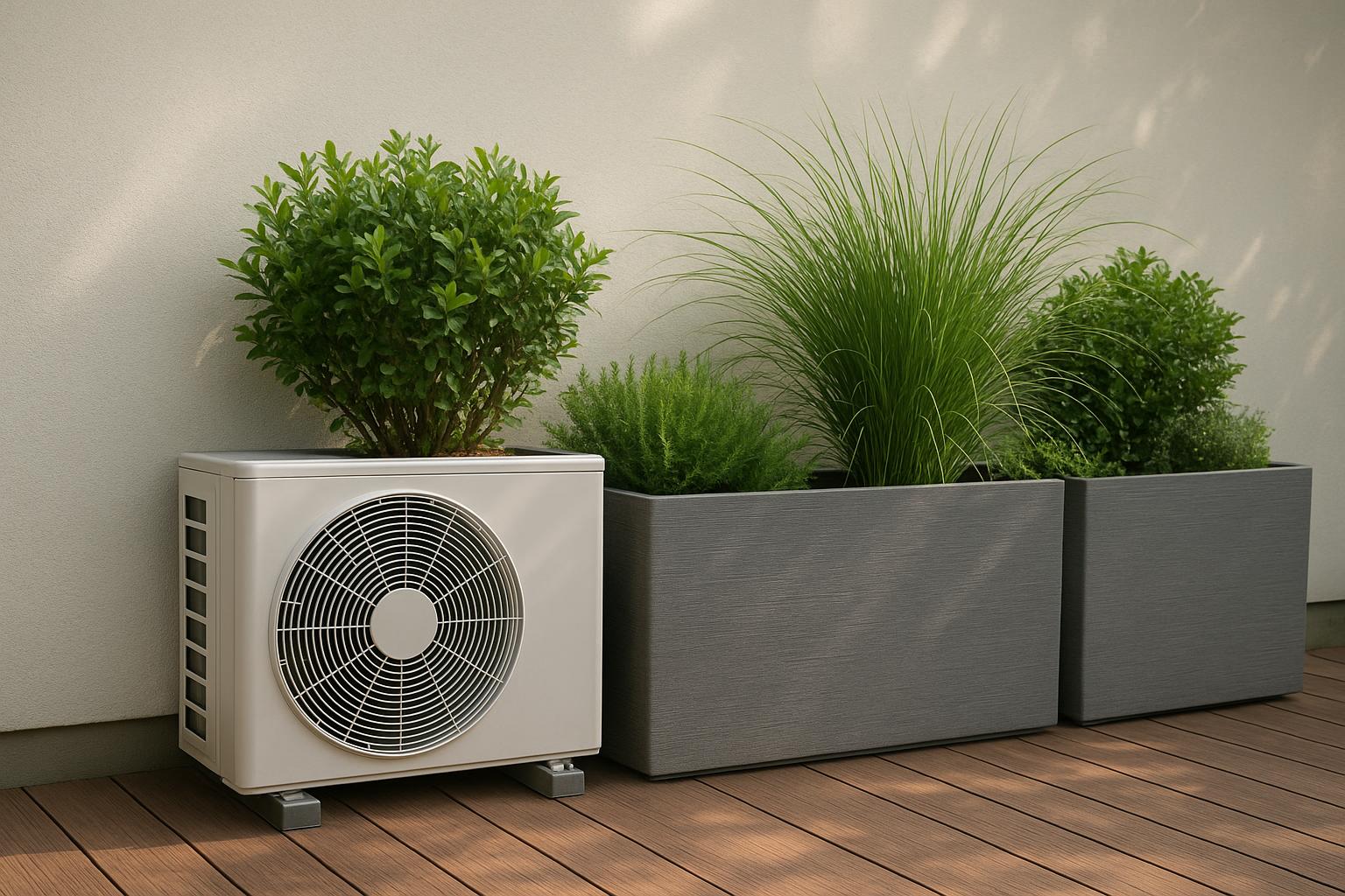 Nascondere il climatizzatore esterno con le piante: soluzioni in vaso per un giardino più bello