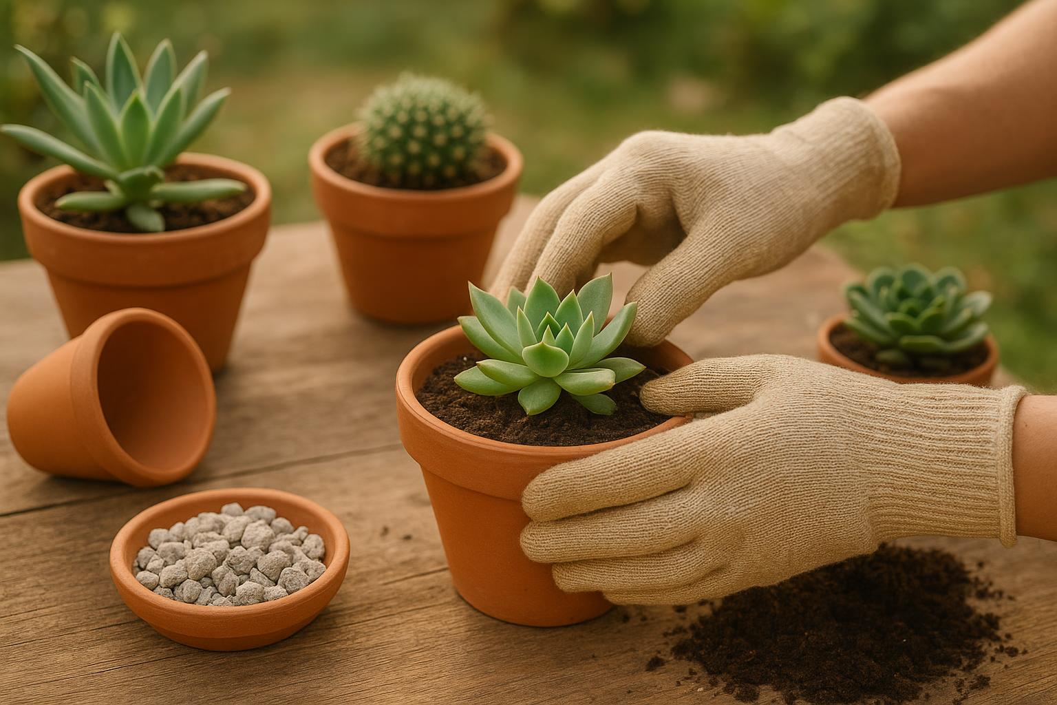 Rinvasare le piante grasse a inizio estate: come scegliere vaso, substrato e tempistiche