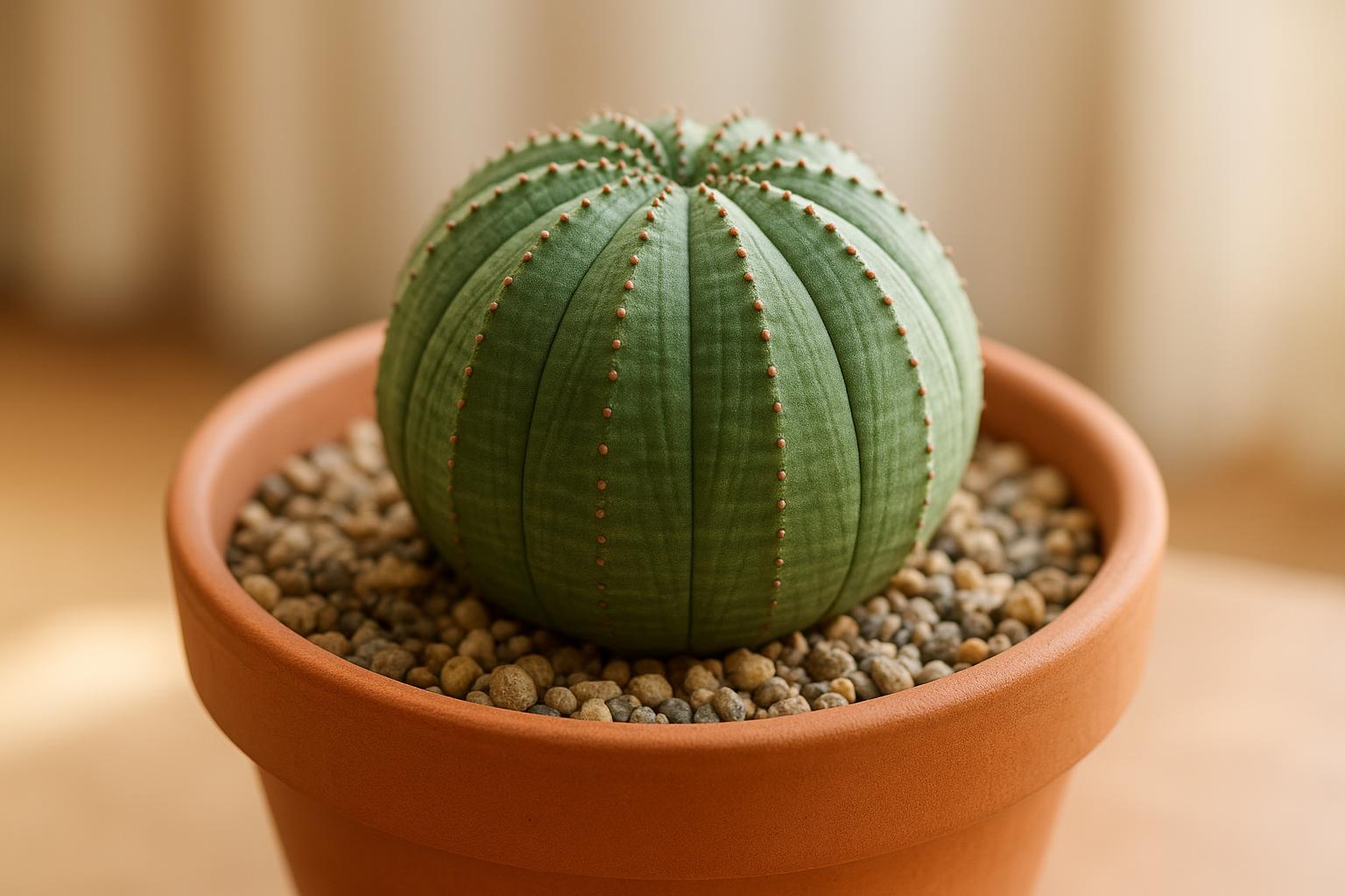 Euphorbia obesa in vaso: come coltivare la pianta grassa a palla più curiosa