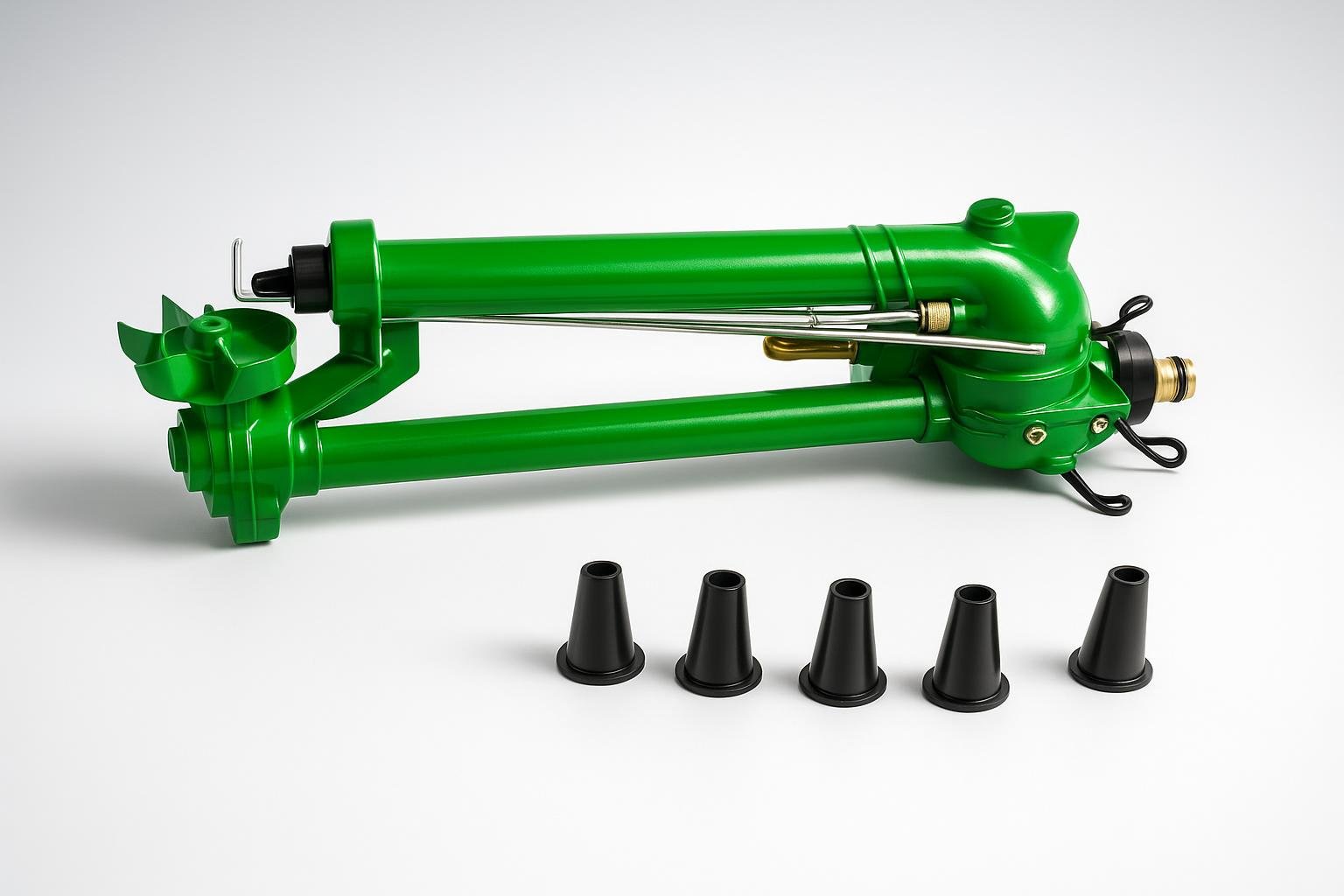 Irrigatore a bilanciere Gralara, copertura ampia per prato e orto con un solo getto