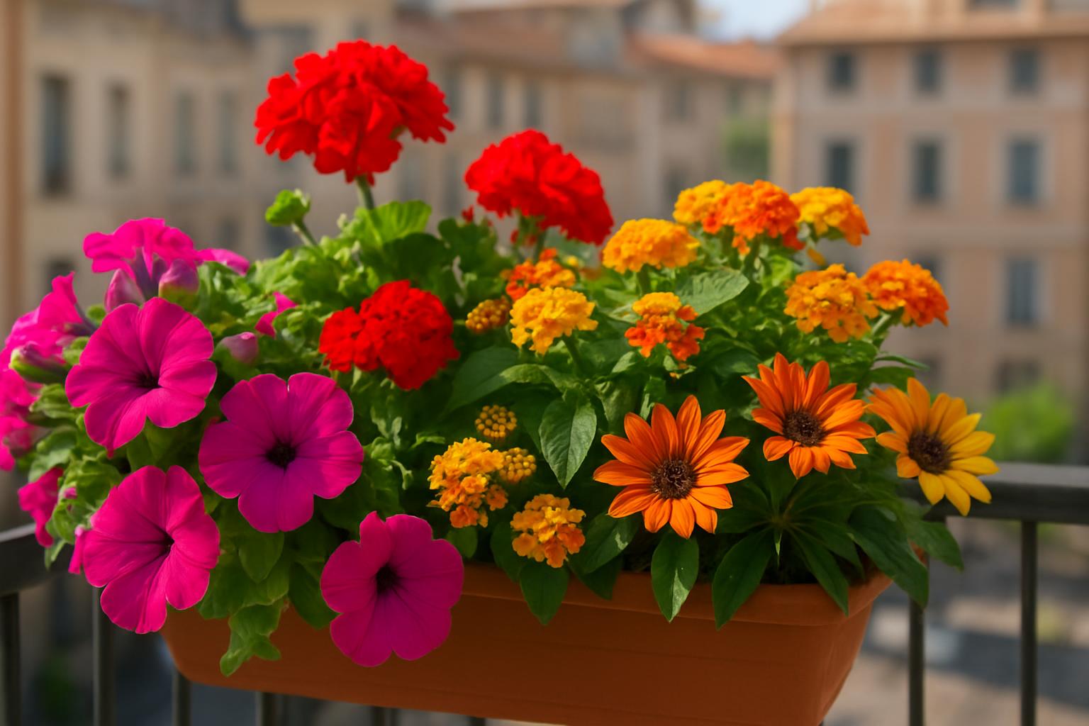 Fiori estivi da vaso che resistono al sole di giugno: 6 varietà per balconi e terrazzi
