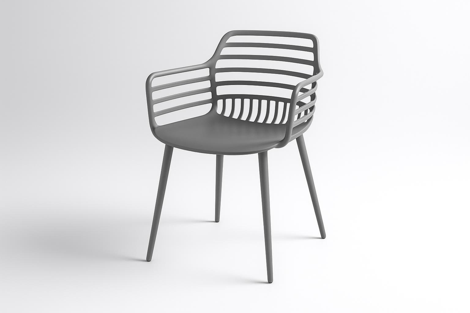 Sedie da giardino JIJIAN, set da 6 in offerta su Amazon per terrazzi e verande estive