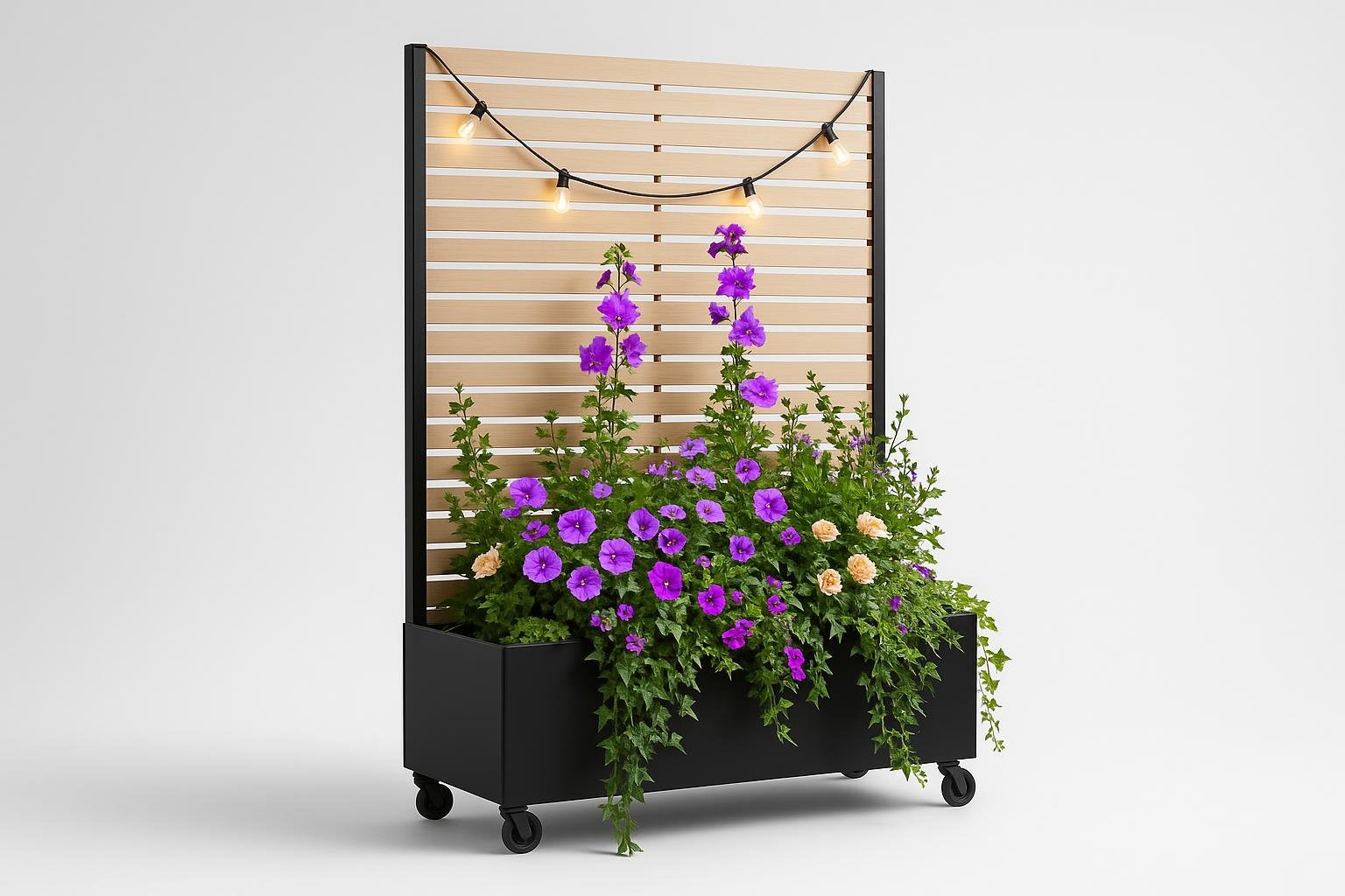 Orto rialzato TinFrey con grigliato, l’aiuola mobile perfetta per terrazzi verdi e piccoli giardini