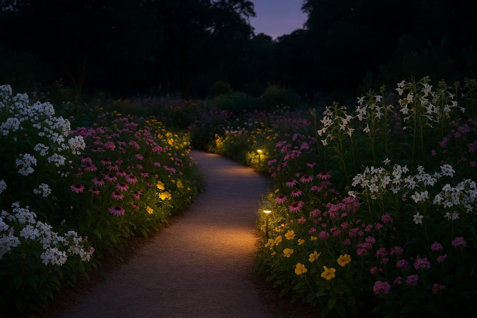 Fiori perenni a fioritura serale: 7 specie per giardini che si accendono dopo il tramonto
