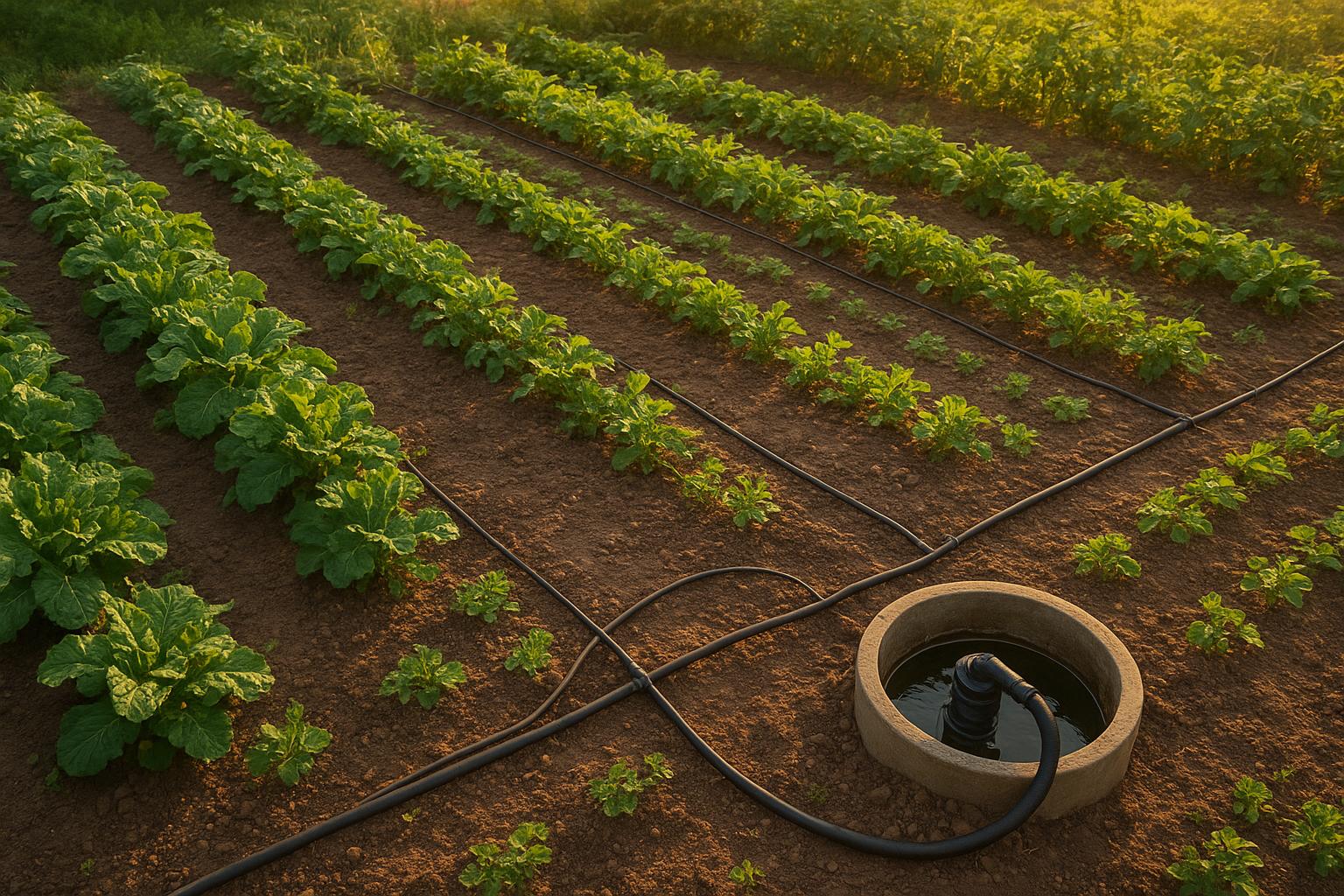 Pompa sommersa per irrigazione dell’orto: come sceglierla e usarla in sicurezza in estate