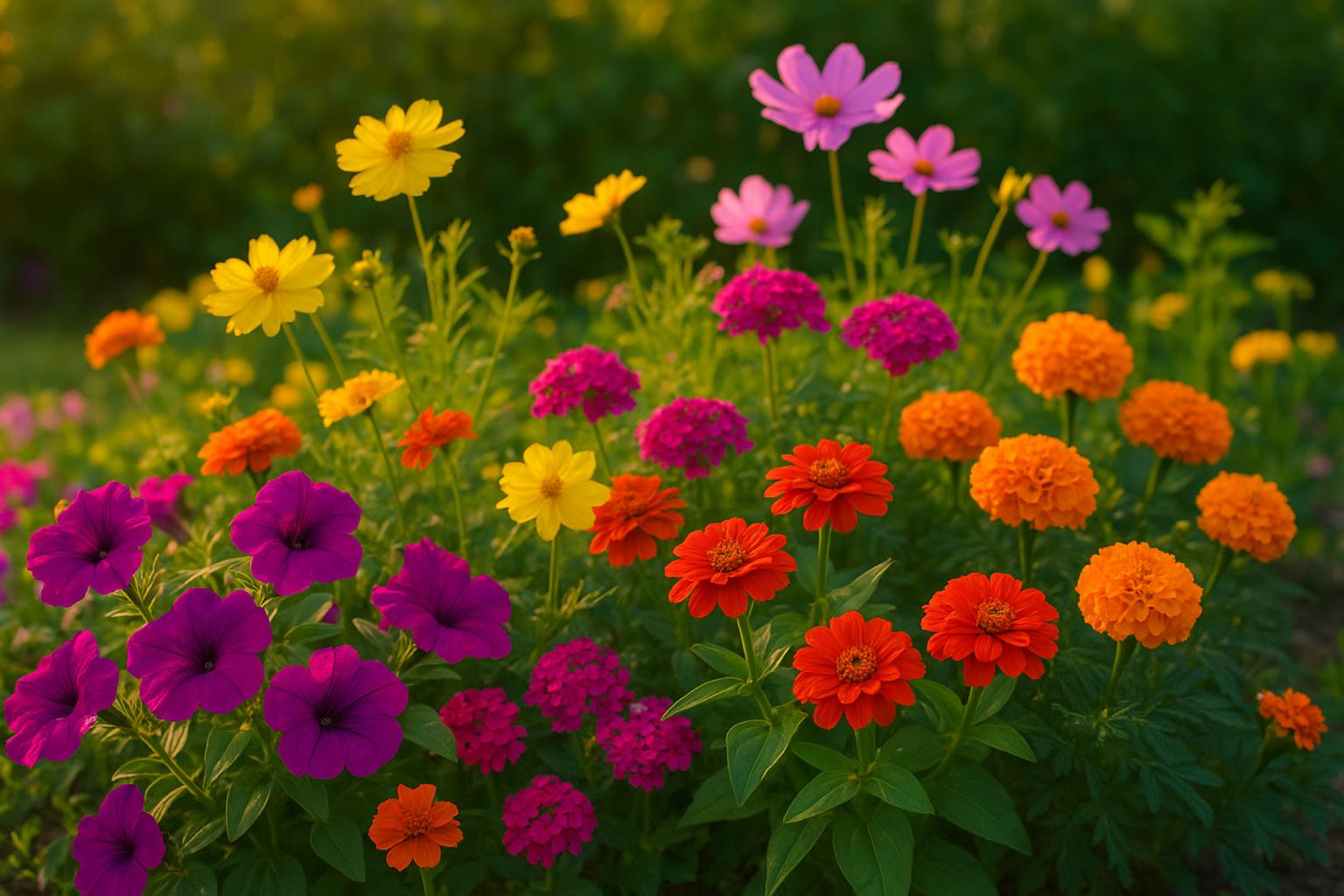 Fiori annuali per riempire i vuoti in giardino a luglio: 7 specie a fioritura veloce