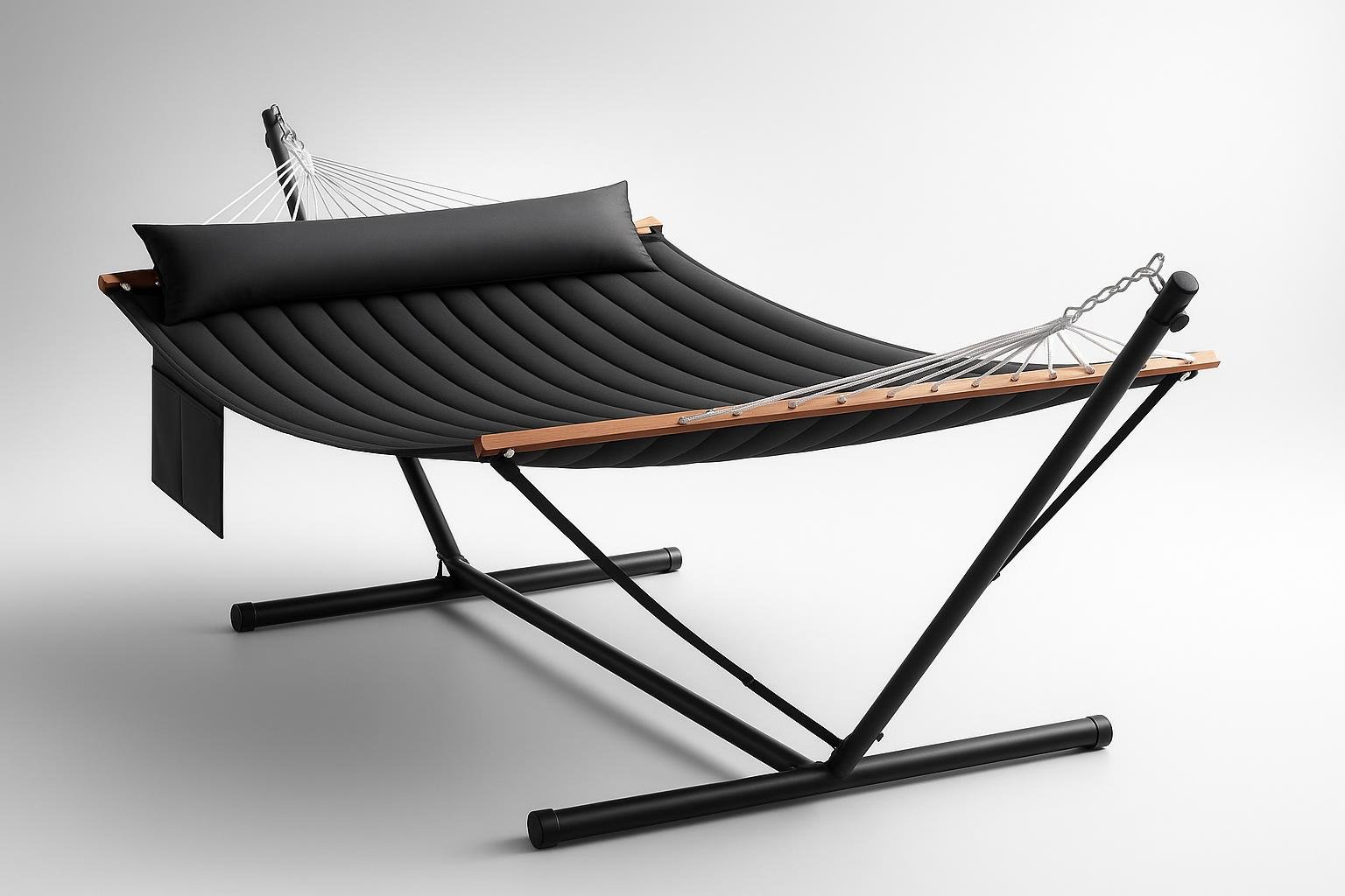 Amaca da giardino WOLTU con supporto, il set completo per un angolo relax verde in super offerta su Amazon