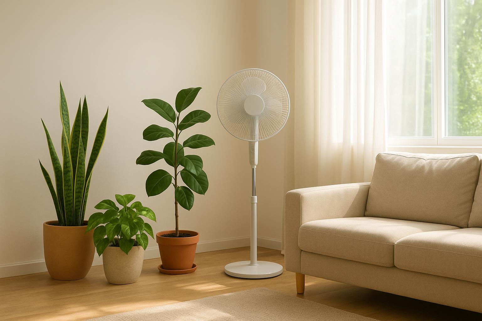 Piante da interno e ventilatori estivi: specie che tollerano correnti d’aria e come proteggerle