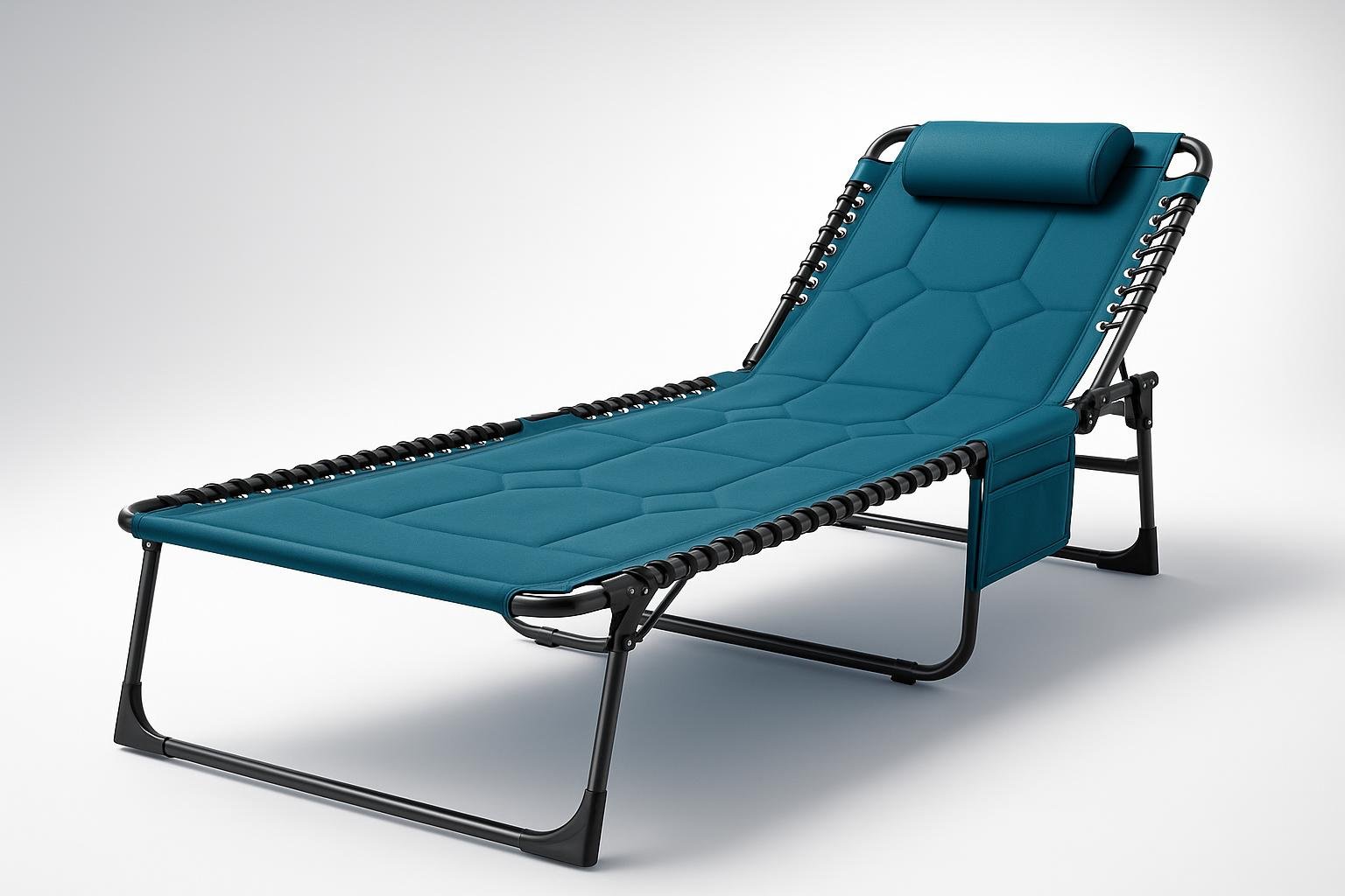 Lettino prendisole KingCamp XXL imbottito, comfort da spa in giardino con la nuova offerta Amazon