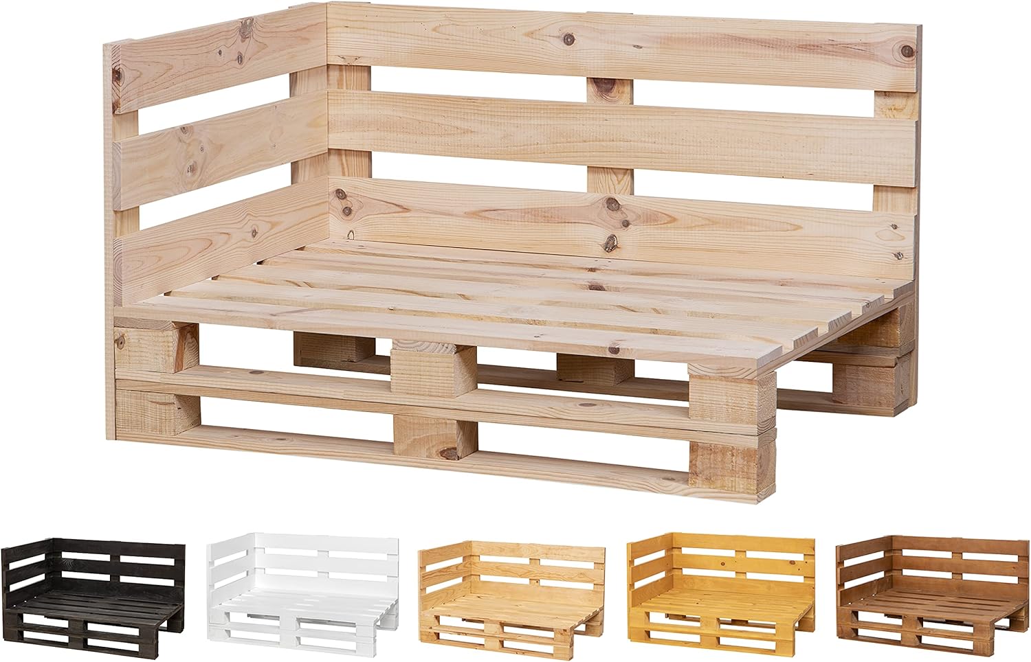 Salottino da giardino con pallet riciclati: idee green per arredare tra orto e aiuole fiorite