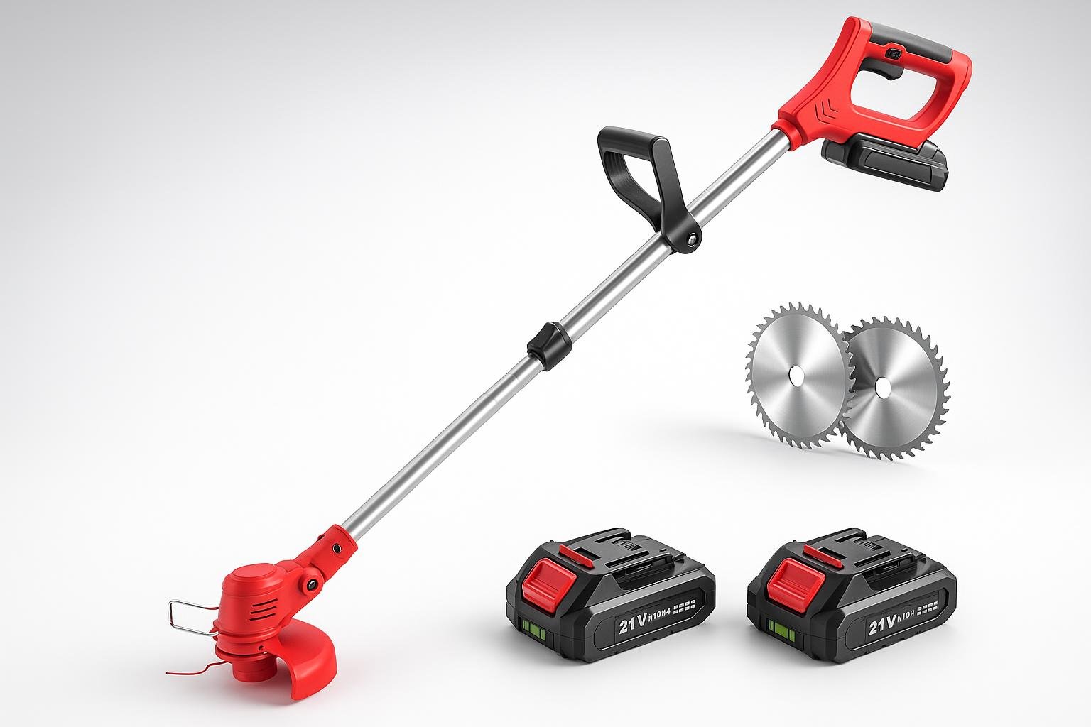 Decespugliatore a batteria Bamse 21V in promozione su Amazon per rifinire prato e bordure