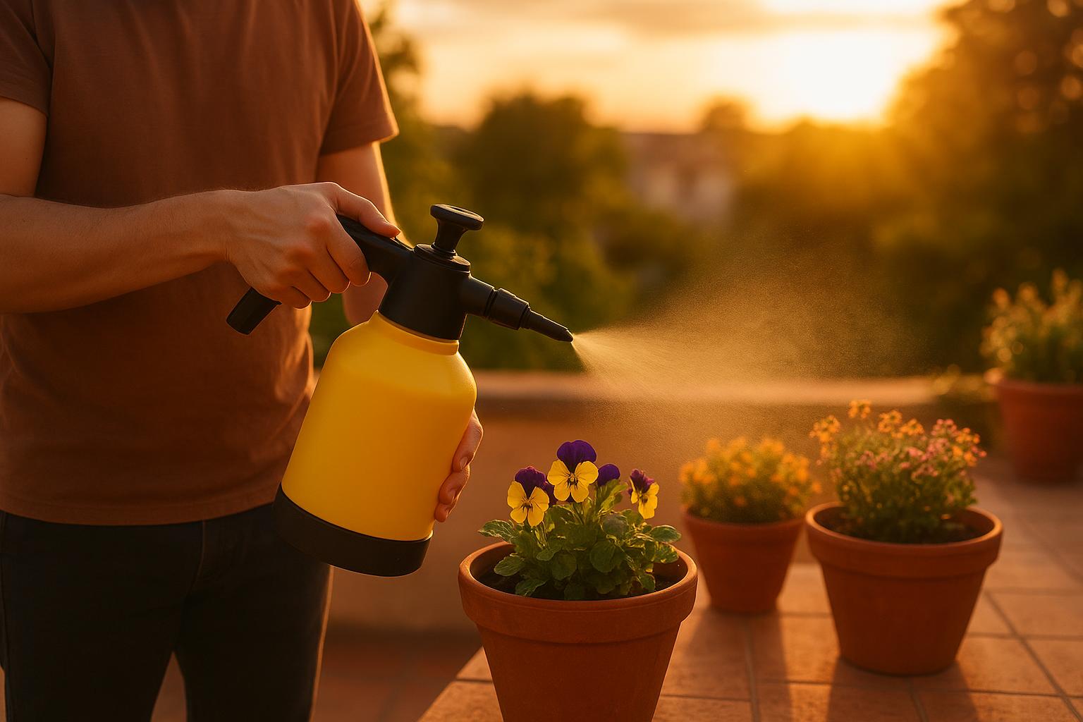 Come scegliere un innaffiatoio a pressione ricaricabile per terrazzi e piccoli giardini