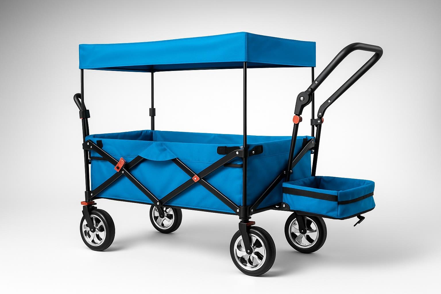 Carrello pieghevole FUXLIFE FX-CT800, il bollerwagen tuttofare per giardino e spiaggia ora a prezzo ribassato