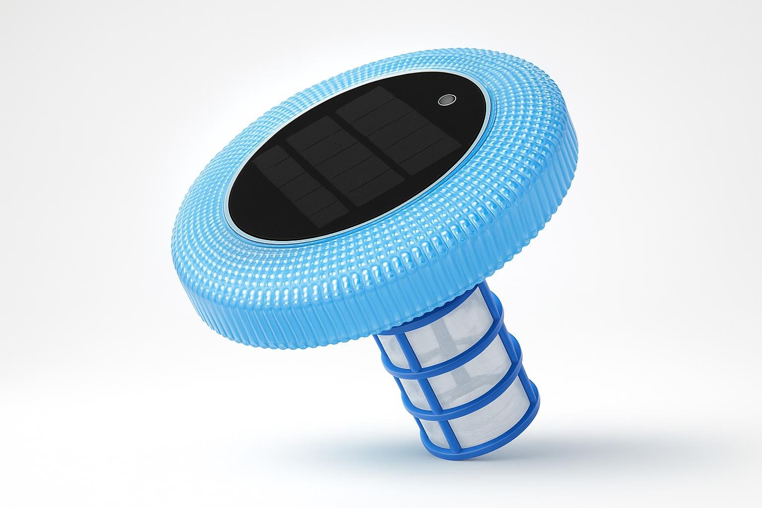 Ionizzatore solare per piscina, acqua più pulita con meno cloro per il giardino di casa