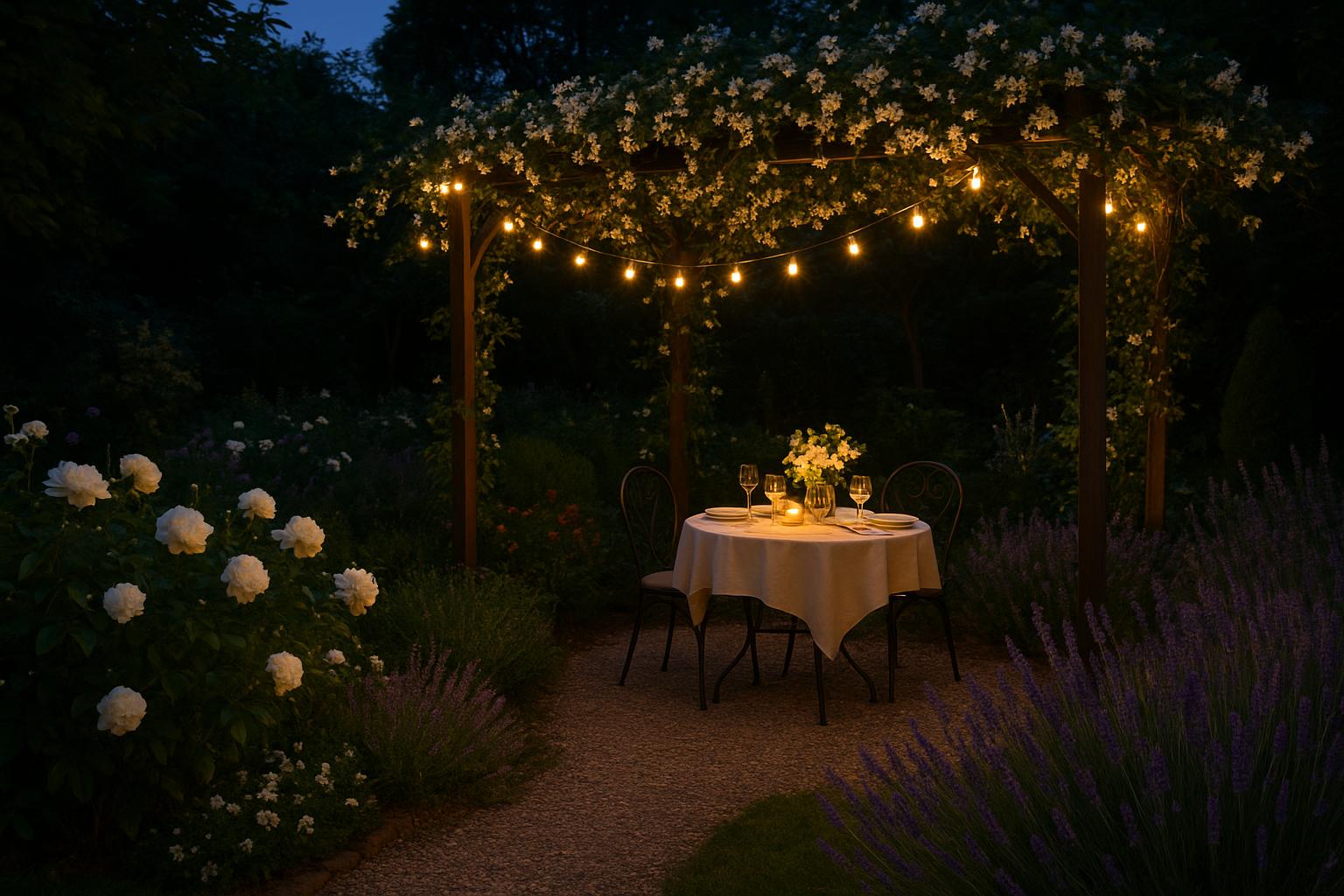 Piante da esterno per giardini serali: specie profumate e luminose che valorizzano le serate di luglio