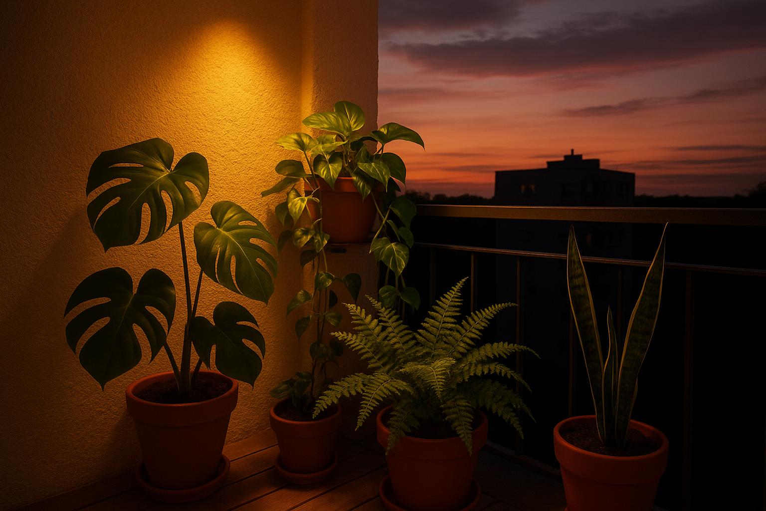 Piante da interno che amano stare all’aperto di notte: come sfruttare il fresco serale senza stressarle