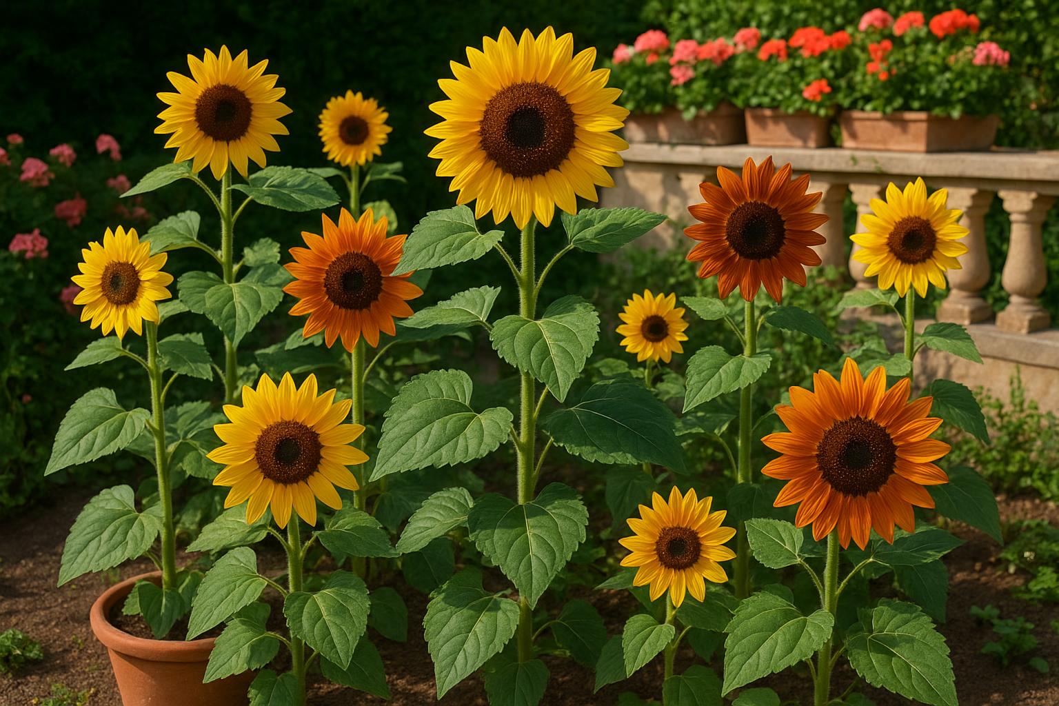 Girasole ornamentale in piena estate: come coltivarlo in aiuola e in vaso per fioriture spettacolari