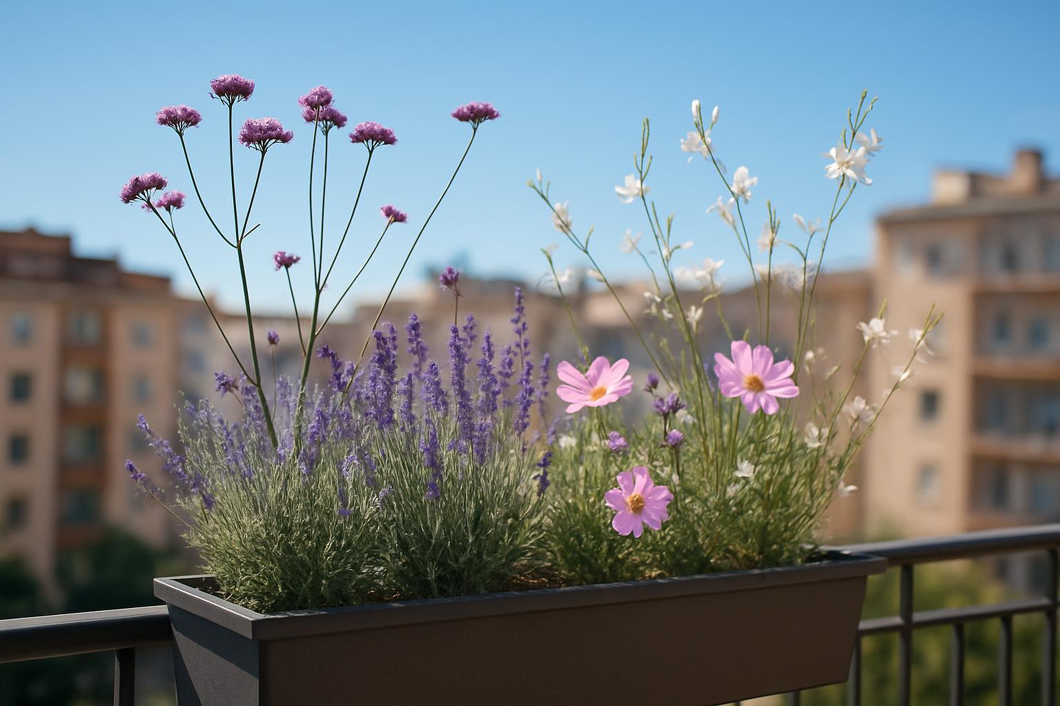Fiori estivi per vasi profondi sul balcone: 5 specie alte che non temono il vento