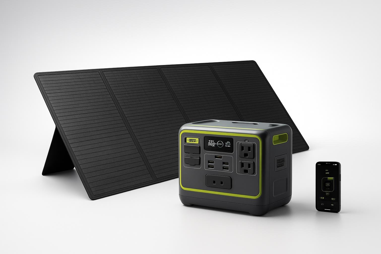 FOSSiBOT F2400 centrale elettrica portatile con pannello solare, soluzione ideale per il giardino e l’orto off-grid
