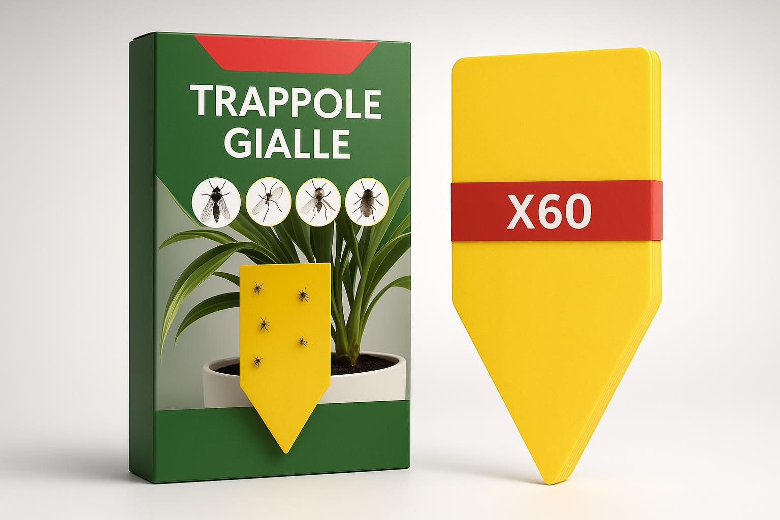 Trappole cromotropiche e a feromoni per orto domestico: quali scegliere e come usarle