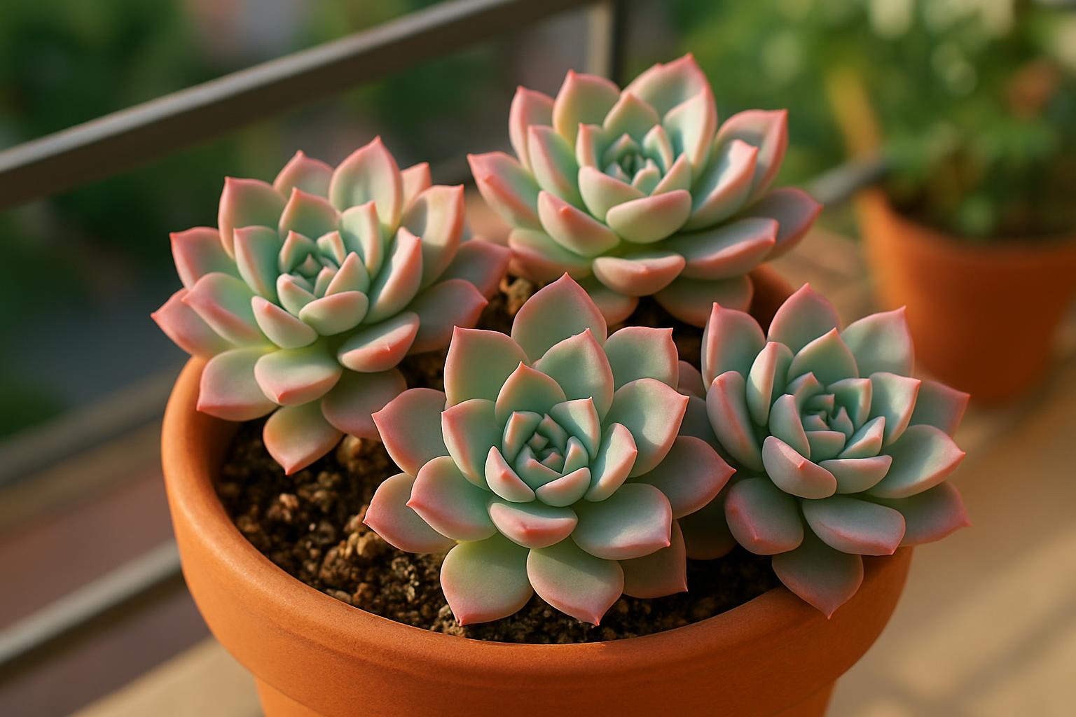 Graptoveria e altri ibridi tra graptopetalum ed echeveria: come curarli in estate