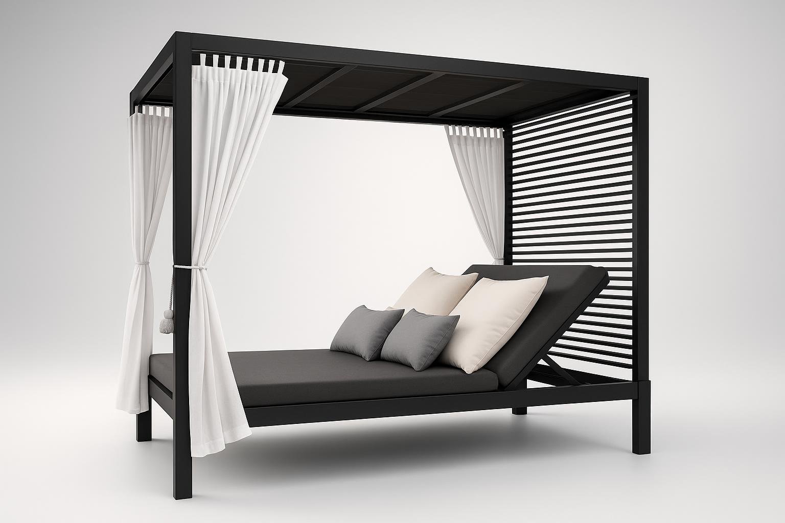 Lettino prendisole matrimoniale blumfeldt in sconto su Amazon, relax totale in giardino