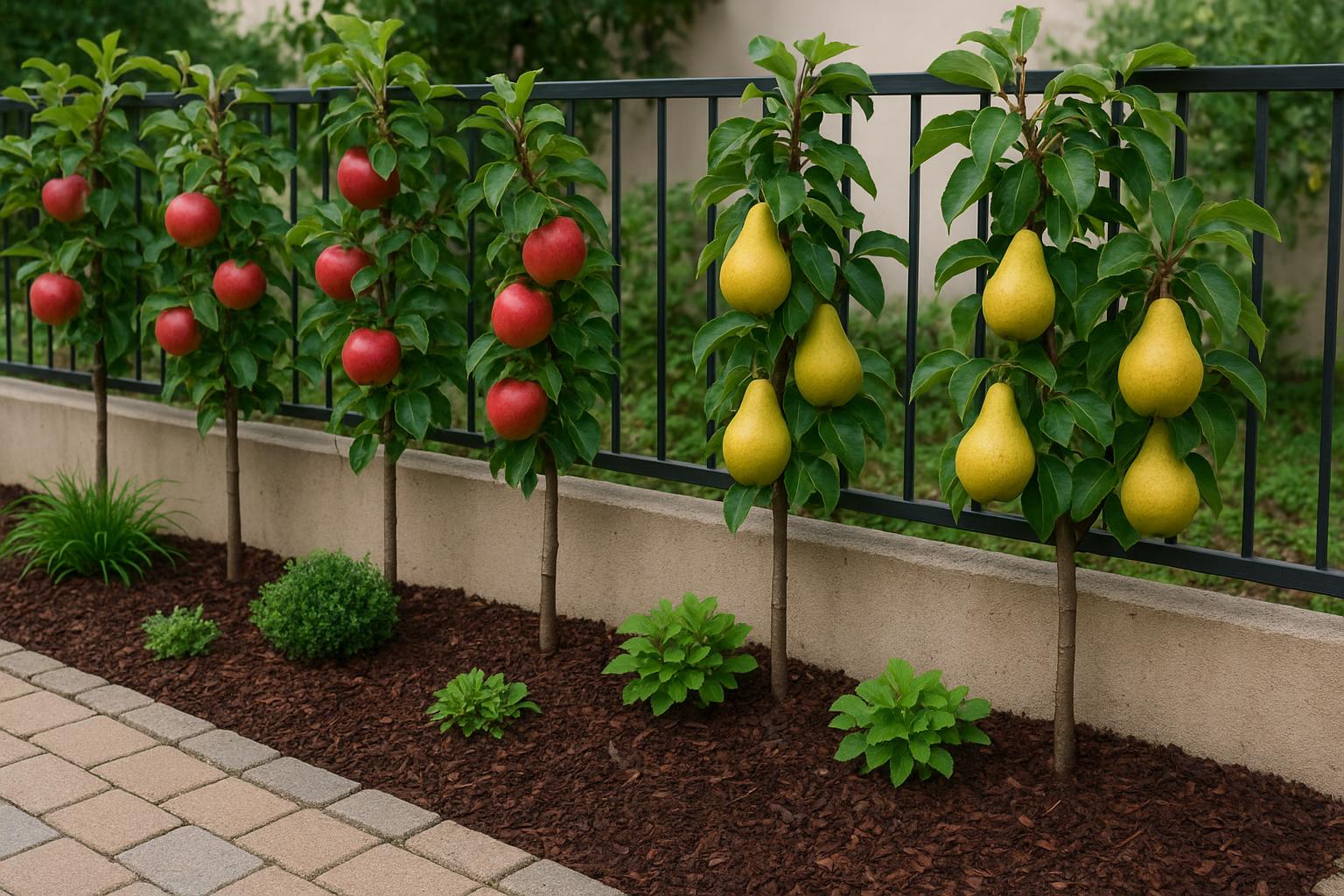 Alberi da frutto nani in piena terra: idee per piccoli giardini produttivi in città