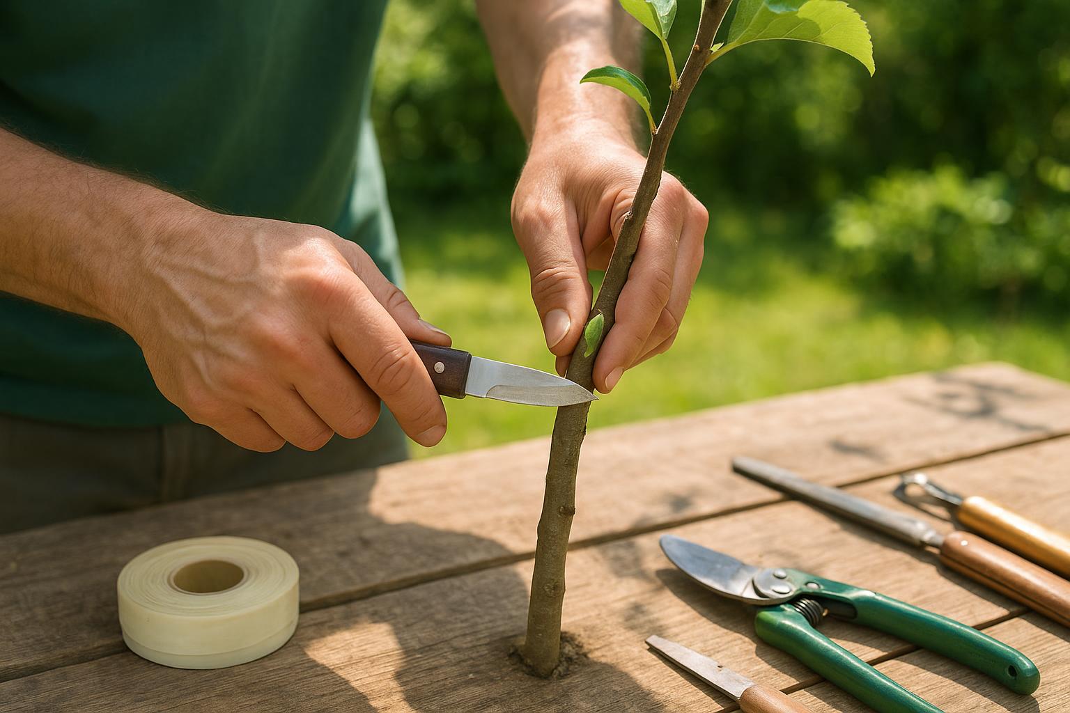 Set di coltelli da innesto: come scegliere gli utensili giusti per i lavori di fine luglio